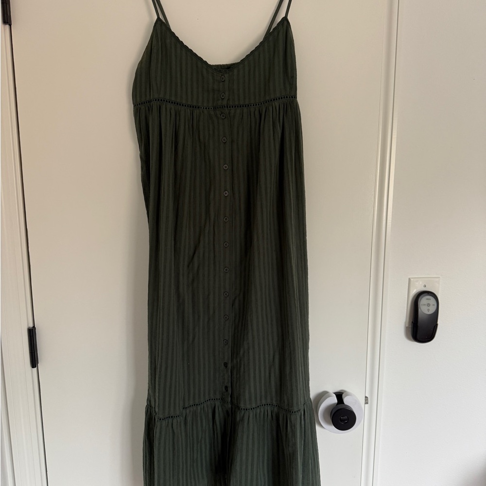 ba&sh Olive Striped Dress